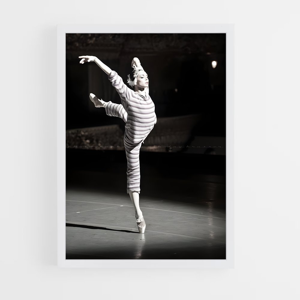 Poster Danse en Rayures (vue 3)